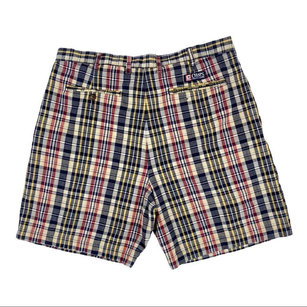 Vintage CHAPS Ralph Lauren Plaid Shorts